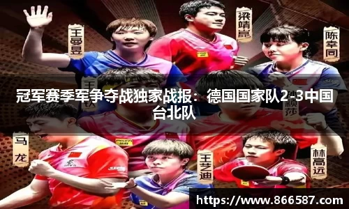 冠军赛季军争夺战独家战报：德国国家队2-3中国台北队